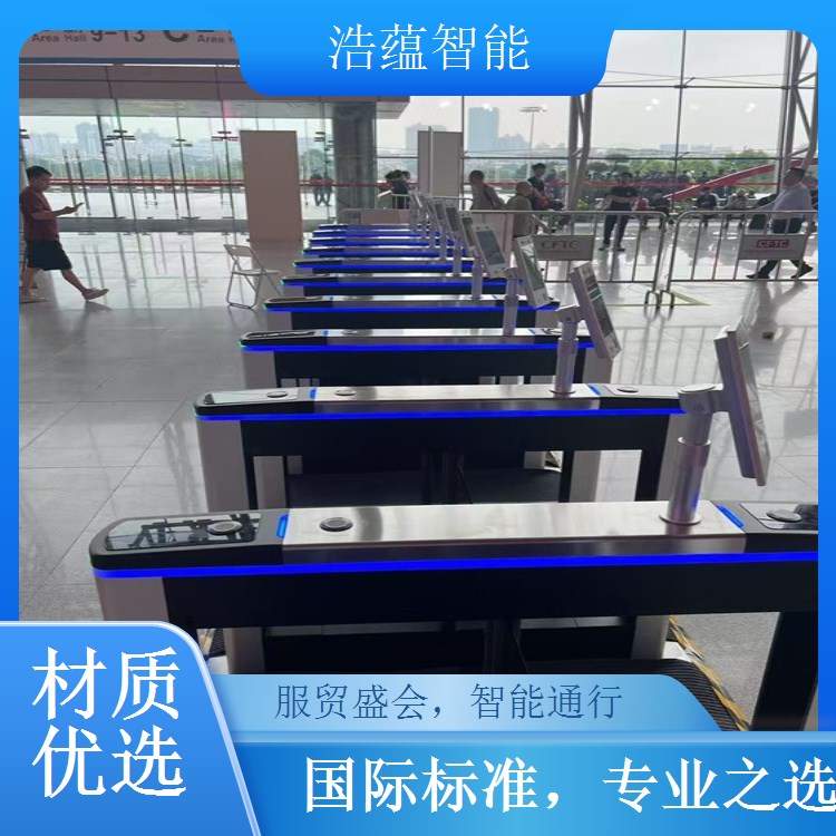 进出口商品宽通道闸机租赁 方便大件商品与设备通行