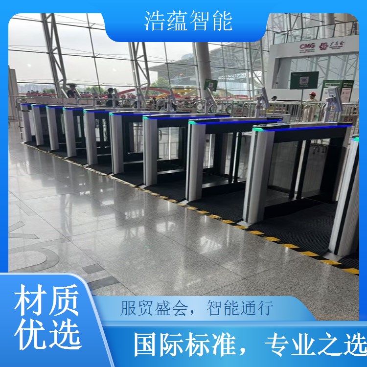 进出口商品货物防盗闸机租赁 联动防盗系统防止货物丢失