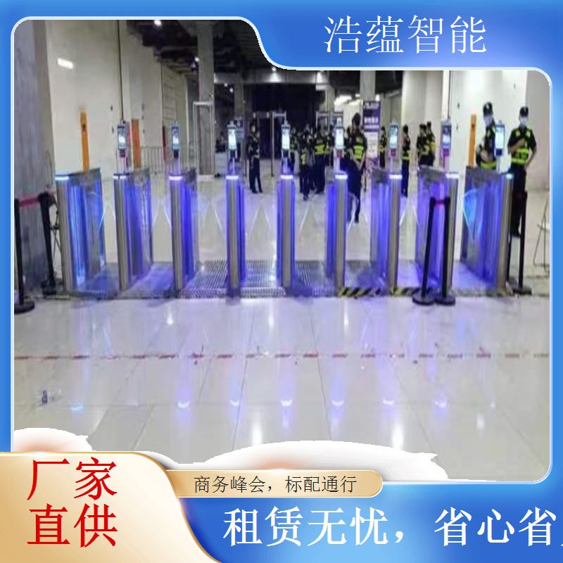进出口商品联动式闸机租赁 多闸联动提升通行效率