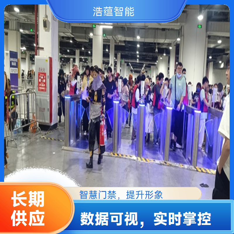 国际消费品稳固闸机租赁 稳定结构适应长期展会使用