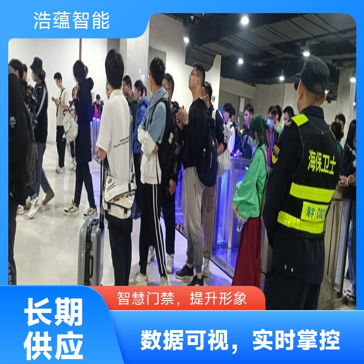 国际消费品智能摆闸租赁 宽幅调节方便携带展品人员