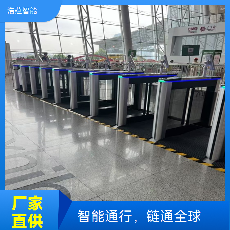 租赁闸机助力供应链促进博览会，打造高效顺畅的入场通道
