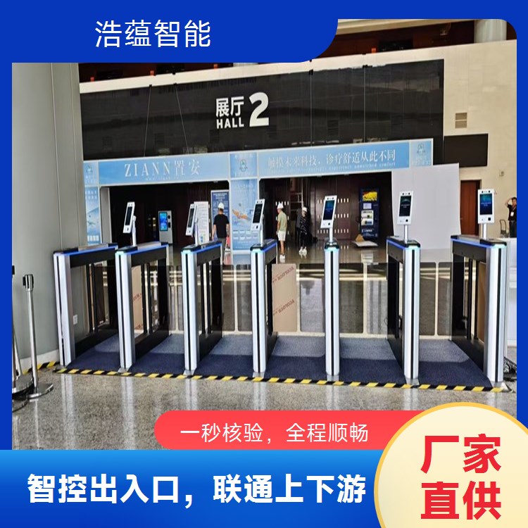 租赁闸机助力建设峰展览会，实现有序的通行秩序