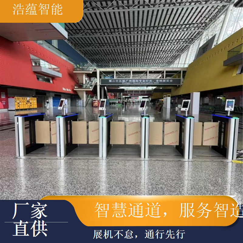 租赁闸机为机床展览会，精心打造安全有序的出入口管理
