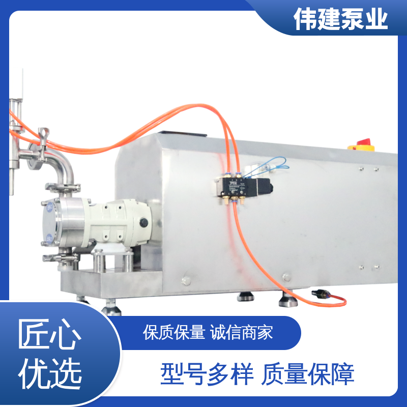 伟建 碳素合金钢材质 全自动蜂蜜灌装机 体积小重量轻 快速拆卸清洗
