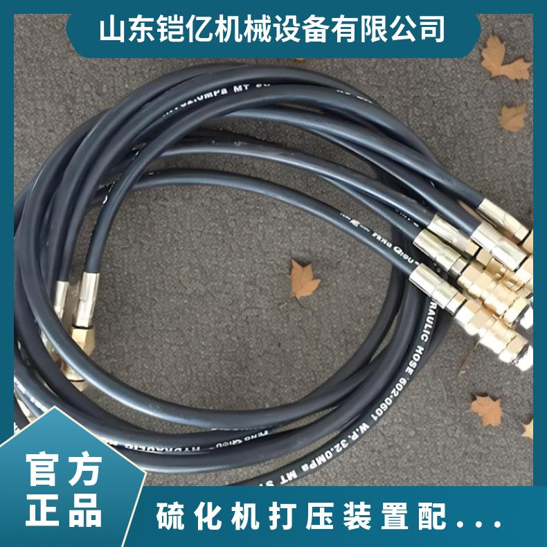 加热式皮带硫化机橡胶材质高压软管 打压装置配套使用