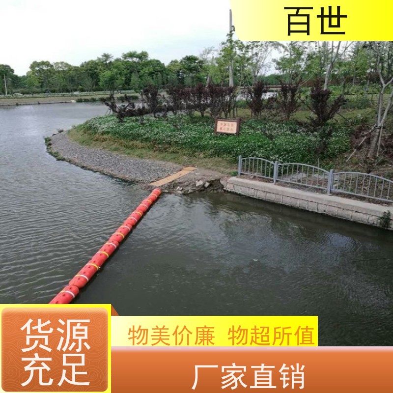 百世 泥石流多发区 拦污浮筒 网格化拦截 多尺寸