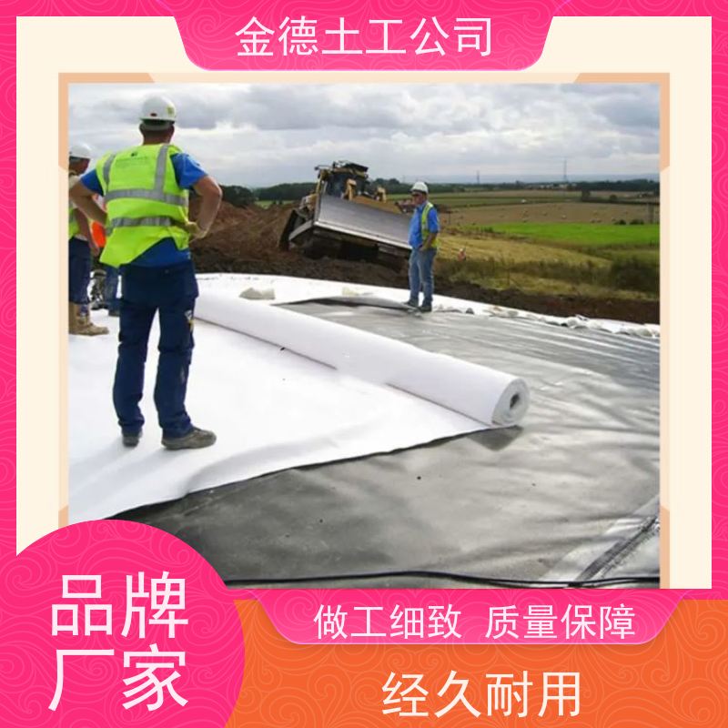 金德 250g聚酯长丝无纺布 耐酸碱腐蚀性 河道整治护底
