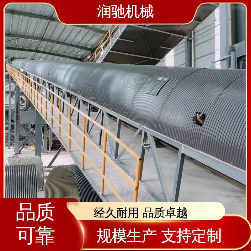 润驰生产 用于矿山港口行业 不锈钢 输送机开启罩 使用寿命长