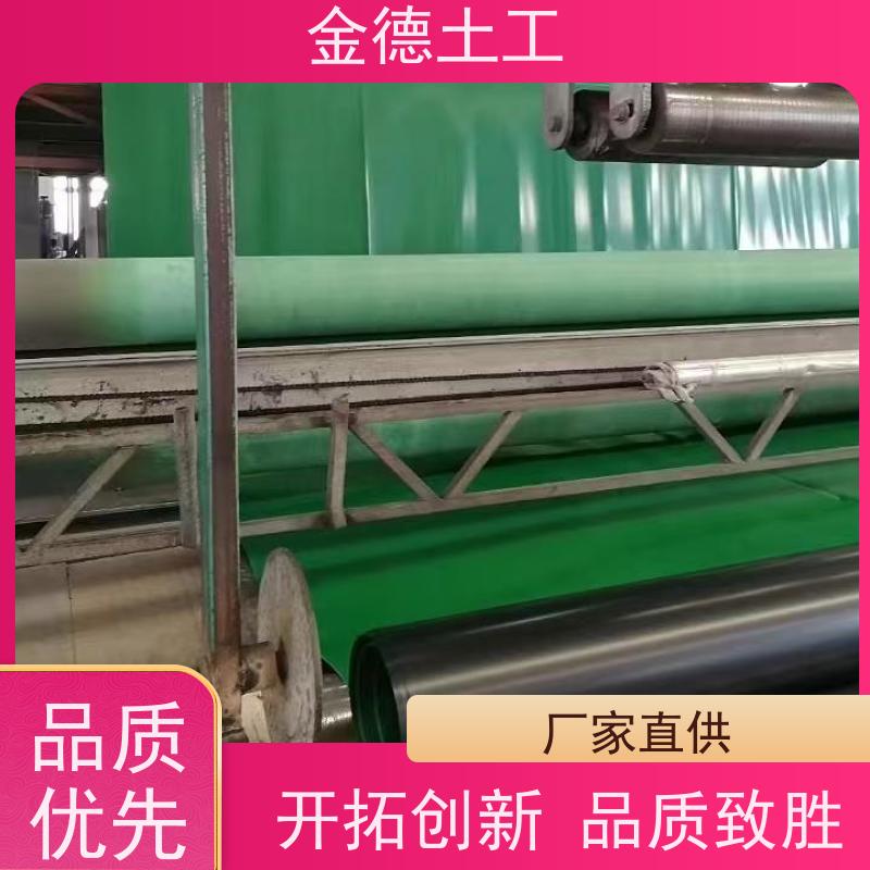 金德 0.75厚美标双光面HDPE黑膜 隔离有害气体 丙纶长丝土工布600g
