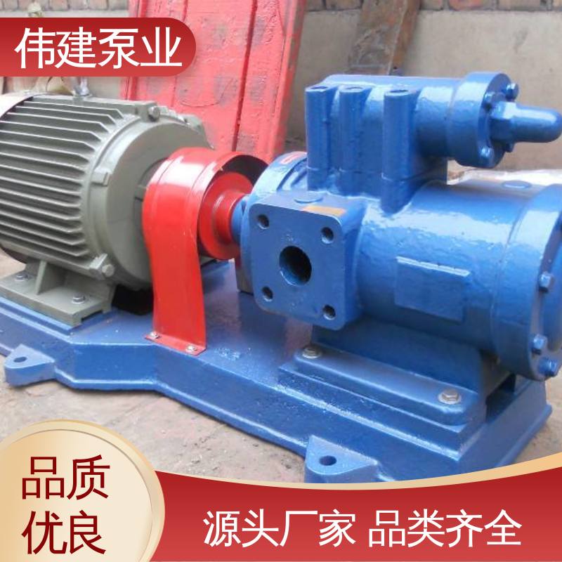 伟建生产 化工保温用 高粘度重油泵 可定制 输出稳定
