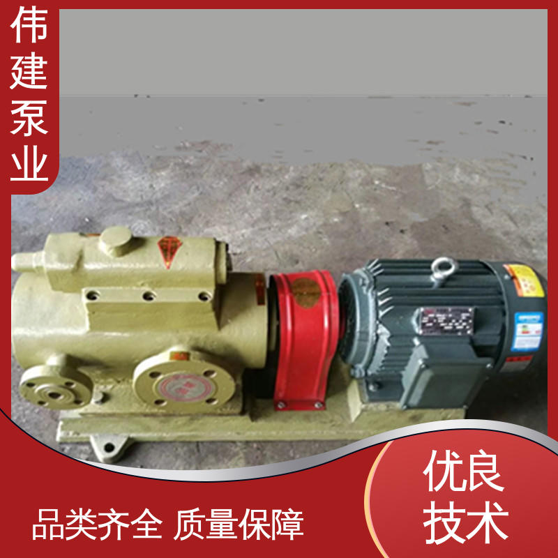 伟建生产 库存充足 输送流量大 高粘度重油泵 石蜡树脂用