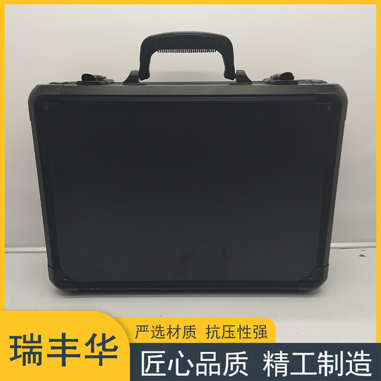 多功能工具铝箱 手提铝合金收纳盒 印章盒带锁 可印logo