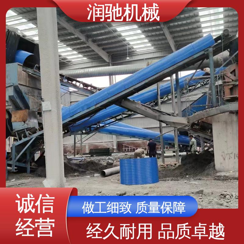 轻质高强 蓝色B1000 输送机跑偏罩 石料厂用 润驰生产