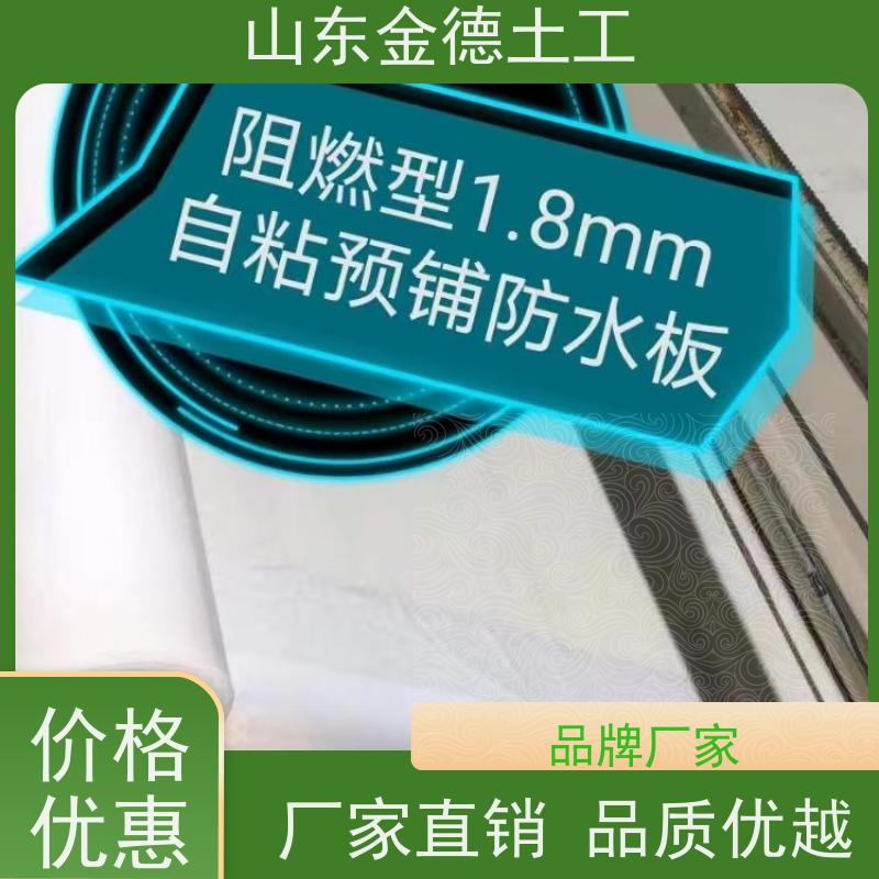 拉伸强度高 防潮层铺设 幅宽三米铁标EVA防水板 金德土工