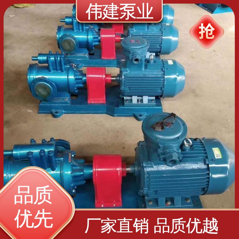 输出稳定 高粘度重油泵 防爆密封耐高温 增压燃油喷射 伟建供应