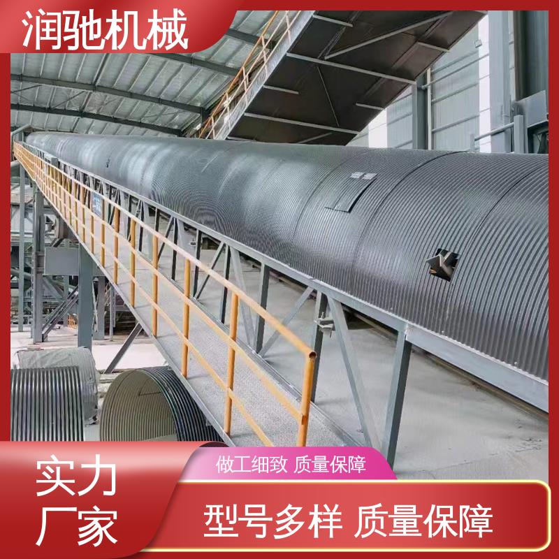 输送机遮雨棚 使用寿命长 蓝色B1000 石料厂用 润驰供应