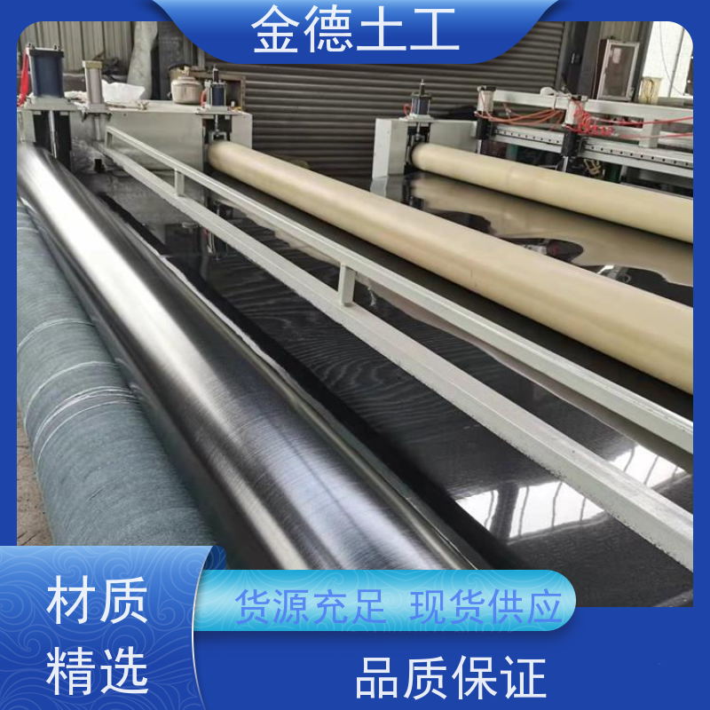 河道整治用 耐久寿命长 光面环保HDPE土工膜1.2厚 金德土工