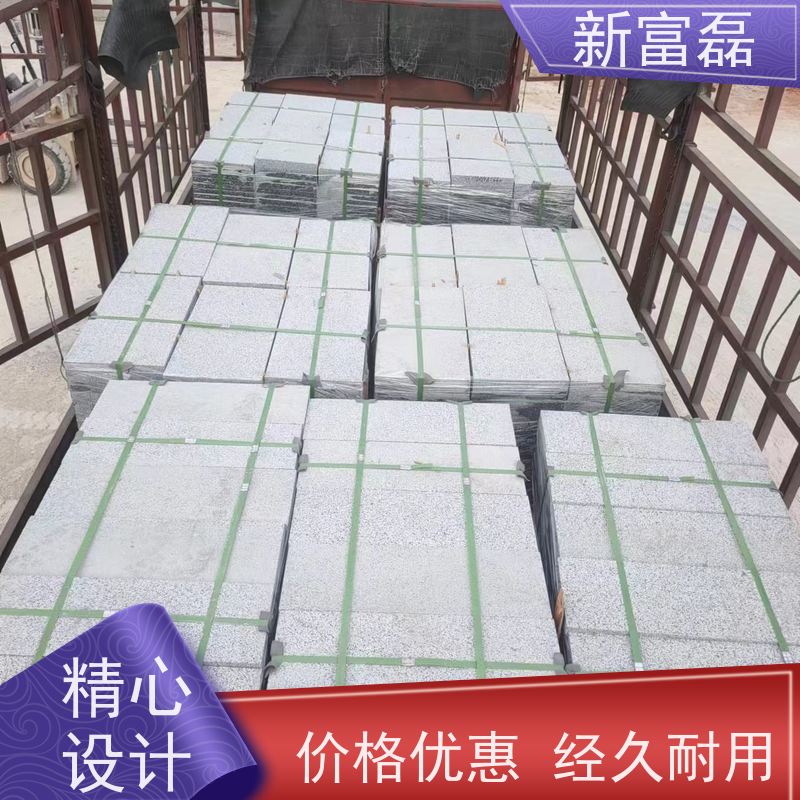 江 西 芝麻灰烧面石材 自有矿山 花点小 外墙干挂 生产加工