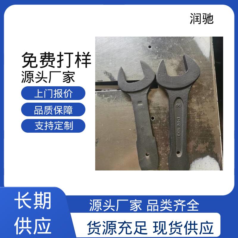 润驰供应 多尺寸 高碳钢材质 敲击扳手 加长重型