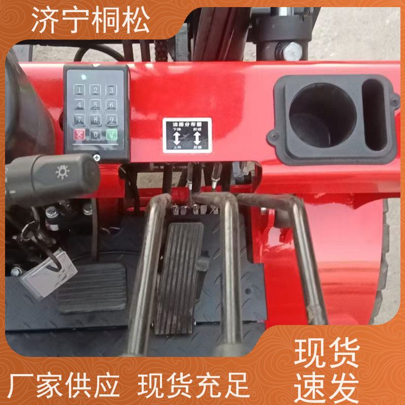 桐松机械 四轮座驾式 3.5T环保电动叉车 服务刚开始