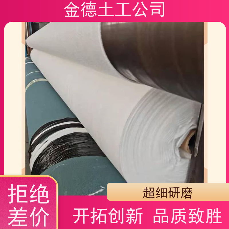 金德 聚酯长丝土工布300g/m2 高强度 防浪堤海堤加固