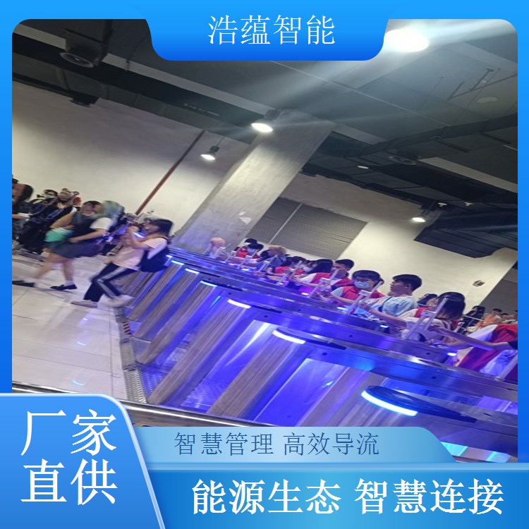 电池及储能技术博览闸机租赁，浩蕴人脸核验快速通行超便捷