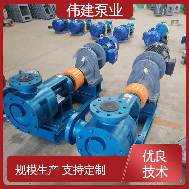 伟建供应 库存充足 化工保温用 可定制 三螺杆泵
