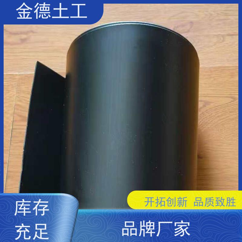 地下车库顶板防水 光面HDPE黑膜120mil厚 使用寿命很长 验收