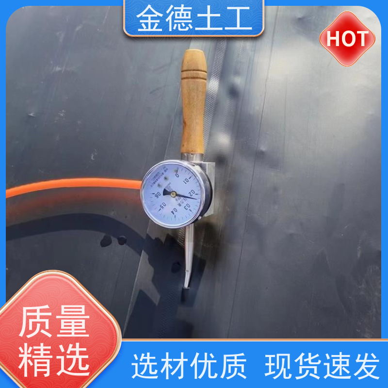 蒸发塘池体防渗衬垫 国标光面2.0mmHDPE黑膜 耐高温性能佳 特点