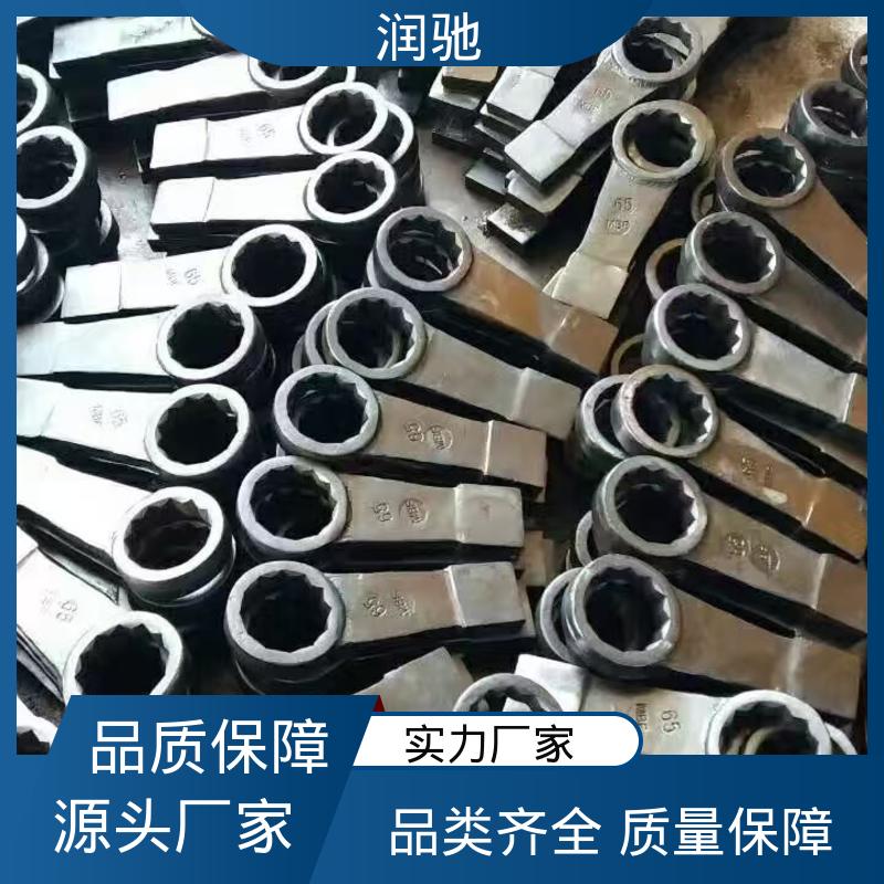 润驰生产 整体锻造工艺 锤击梅花扳手 24--130 加重型