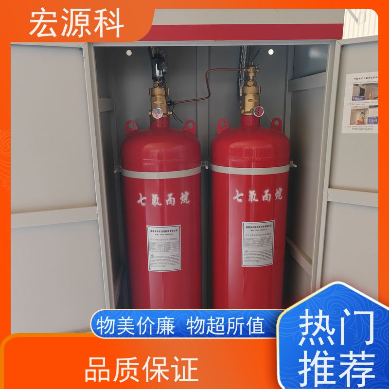 宏源科 双柜式七氟丙烷气体灭火系统 环保良好 适用多场所