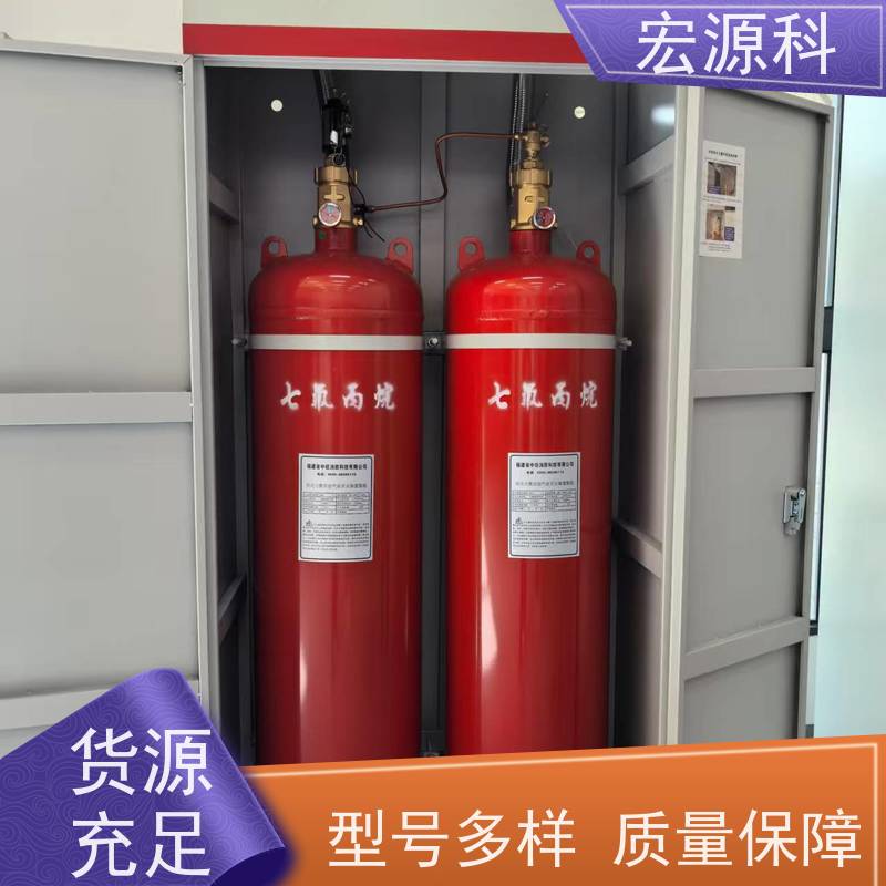 宏源科 适用于数据中心 双柜式七氟丙烷气体灭火系统 免费安装指导