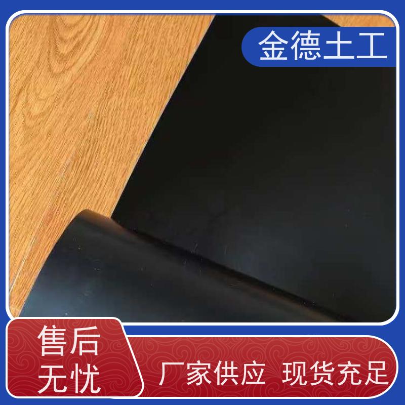 金德土工 48密耳厚光面HDPE黑膜 物理性能稳 安全隔离危险废物