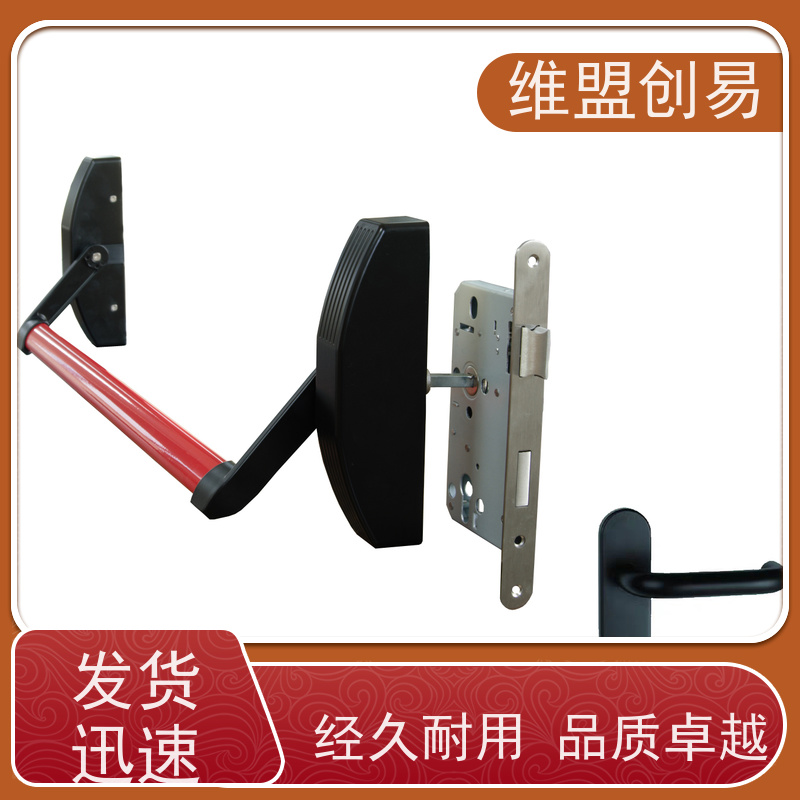濮阳下压逃生锁消防疏散通道锁具生产厂家铝合金门