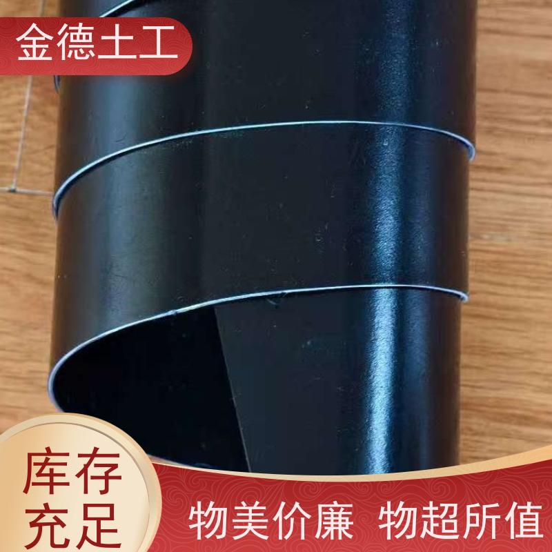 石油化工防渗 物理性能稳定 黑色全新料HDPE膜1.5厚 施工