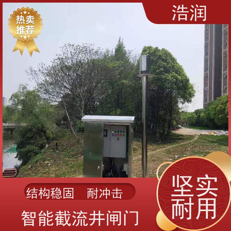 浩润 液动下开闸门 运行平稳 做工精细 性能稳定