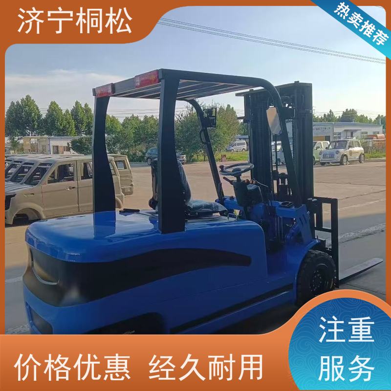 桐松机械 支持定制式 2T环保电动叉车 加强密封双油缸 配件种类繁多