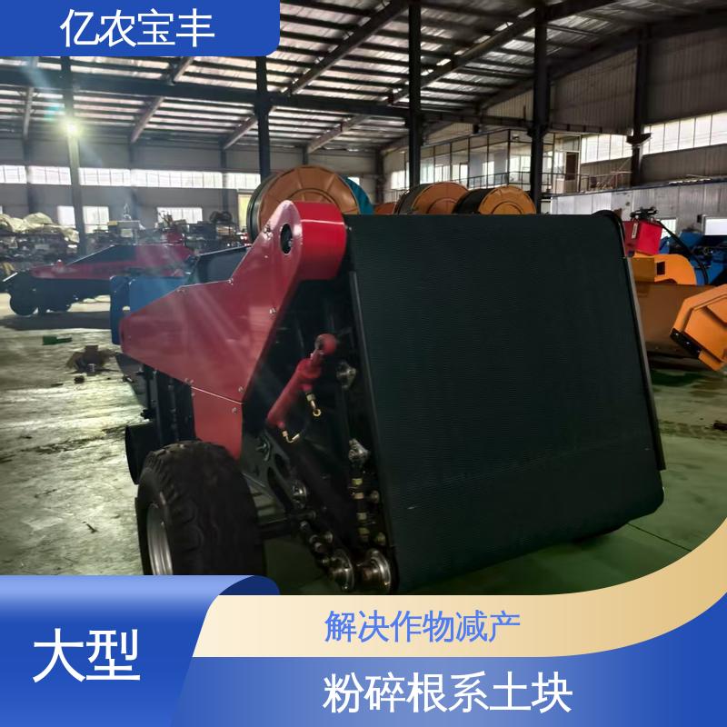 亿农宝丰 定刀 转框 动刀 梳齿式 粉碎根系土块 农田地膜回收机 全自动