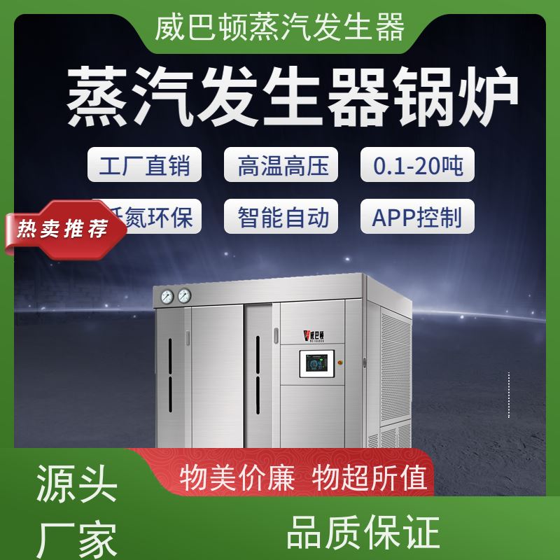  低氮冷凝 1吨蒸汽发生器 水容积≤30L，合规又省心 巴氏消毒