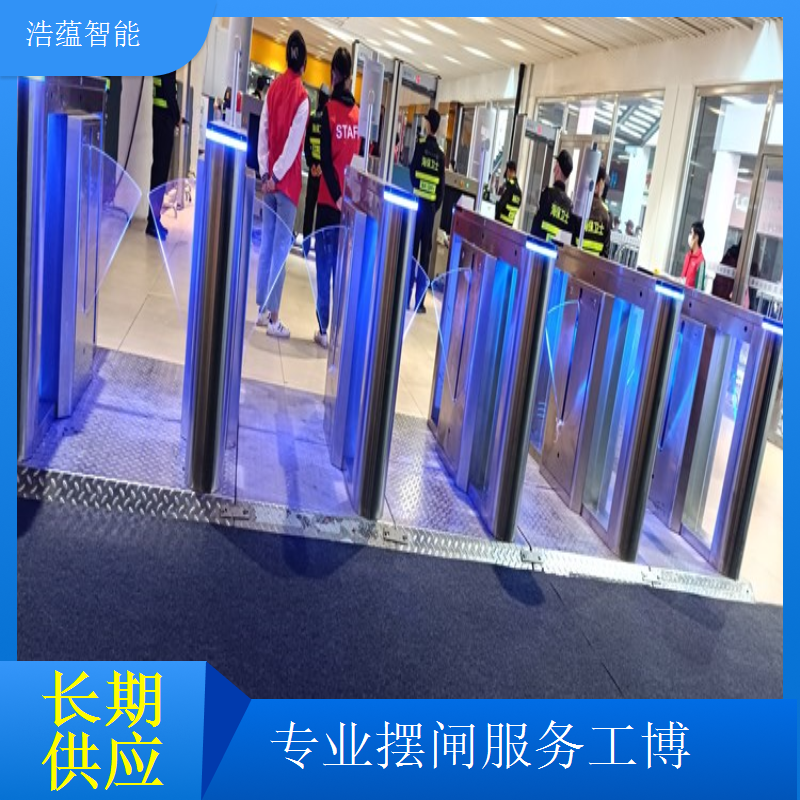 工业博览会摆闸闸机租赁 - 人脸识别款 + 多展售后支持