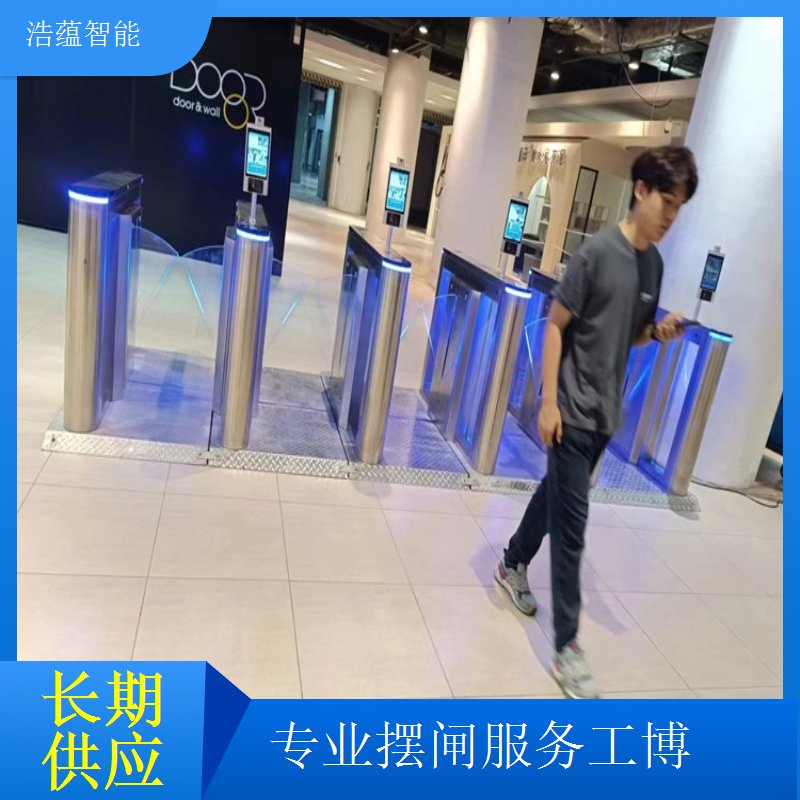 工业博览会摆闸闸机租赁 - 双验款 + 博览售后维护