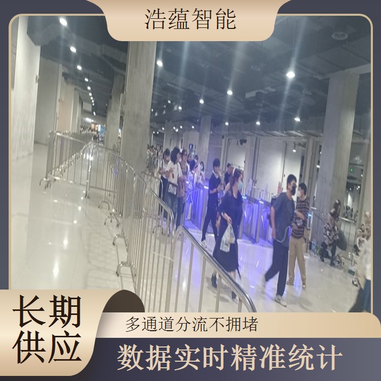 工业博览会摆闸闸机租赁 - 身份证核验款 + 博览技术驻场