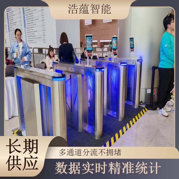 工业博览会摆闸闸机租赁 - 防尾随款 + 博览上门安装