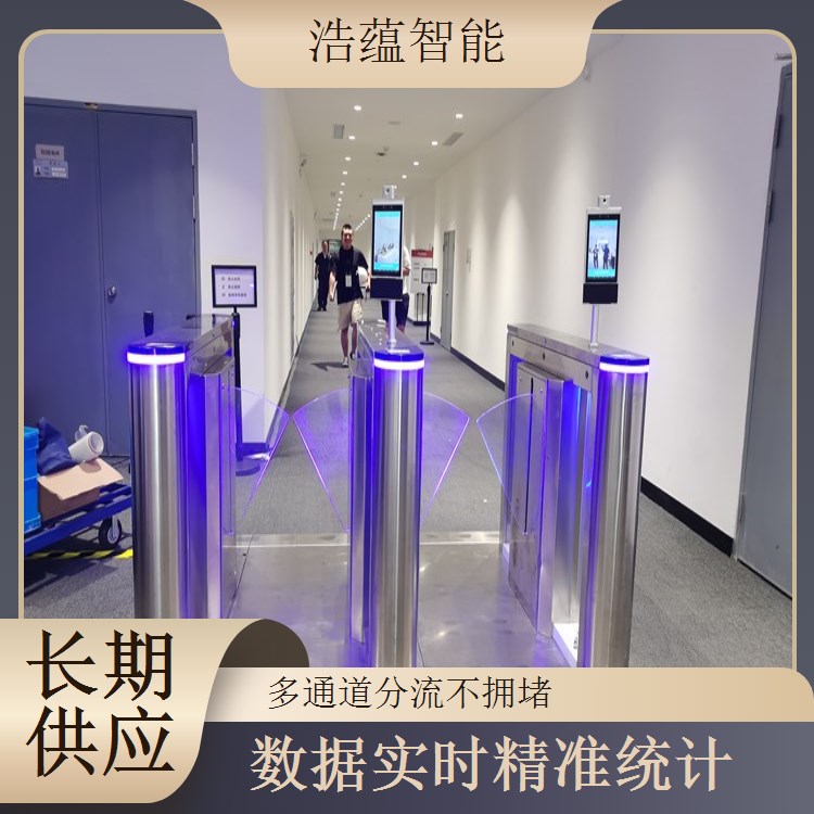 工业博览会摆闸闸机租赁 - 二维码快速通行款 + 博览上门维护