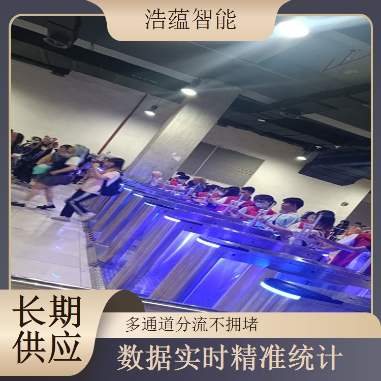工业博览会摆闸闸机租赁 - 身份证快速通行款 + 博览短期装