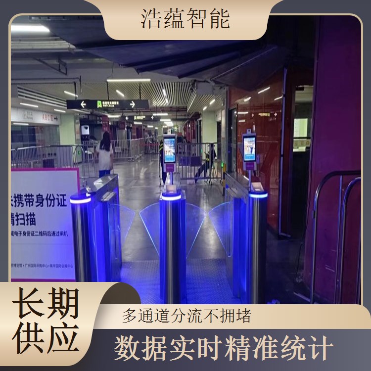 工业博览会摆闸闸机租赁 - 防尾随款 + 博览适配售后