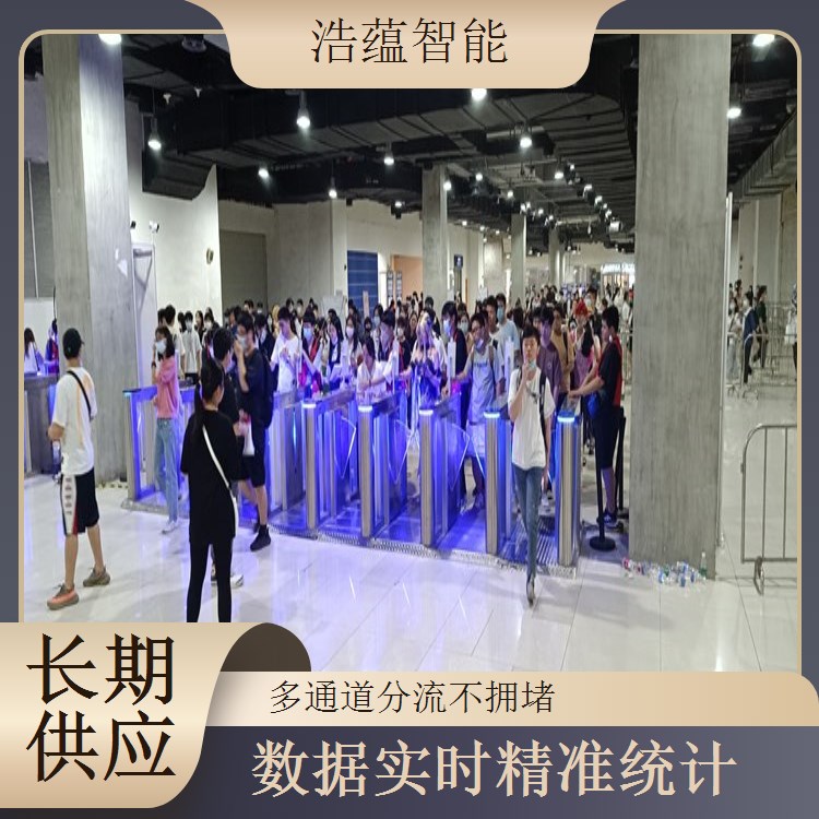 工业博览会摆闸闸机租赁 - 防尾随款 + 博览技术驻场