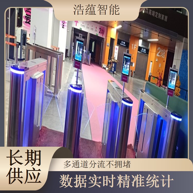 工业博览会摆闸闸机租赁 - 二维码款 + 博览应急售后