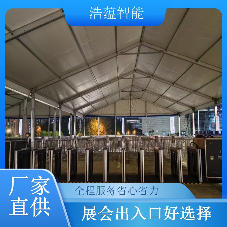 燃气博览会摆闸闸机租赁 - 人脸识别款 + 博览上门调试